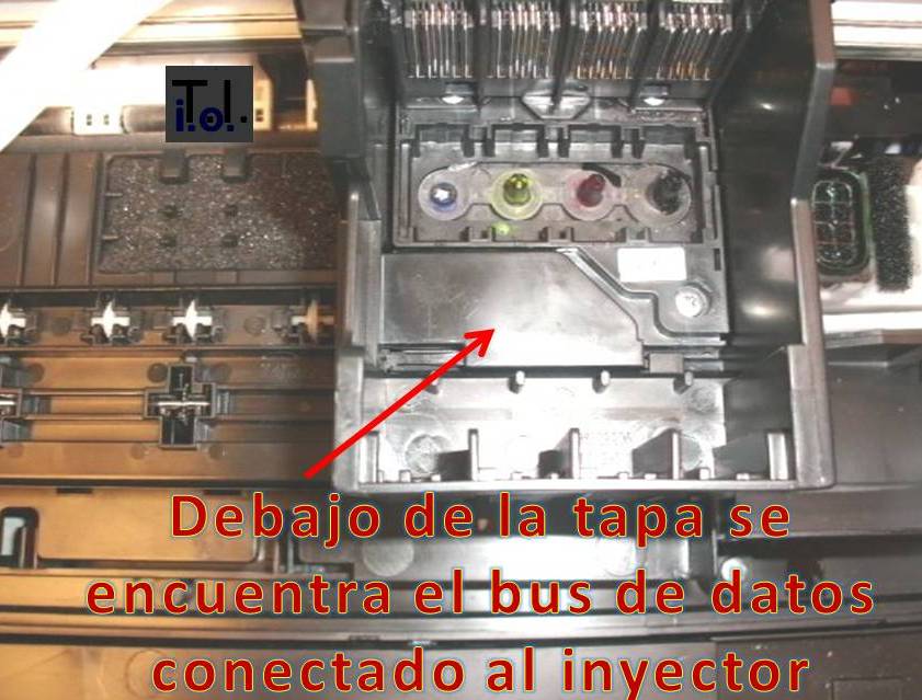Utilidades Informáticas: Desmontando el inyector de tinta de una impresora  EPSON Stylus TX125 - TX135