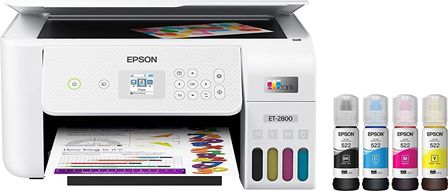 Impresoras EPSON EcoTank tecnologia de impresión sin cartuchos