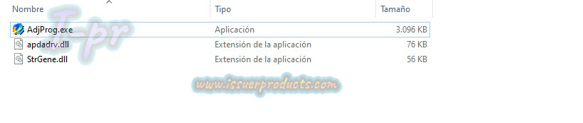 Reset EPSON Stylus T50 adjustment program